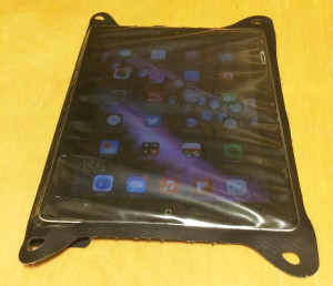 防水ケースin iPad