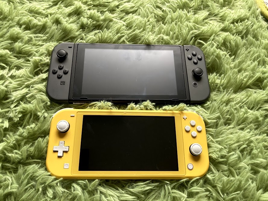 Nintendo SwitchとNintendo Switch Liteを比較